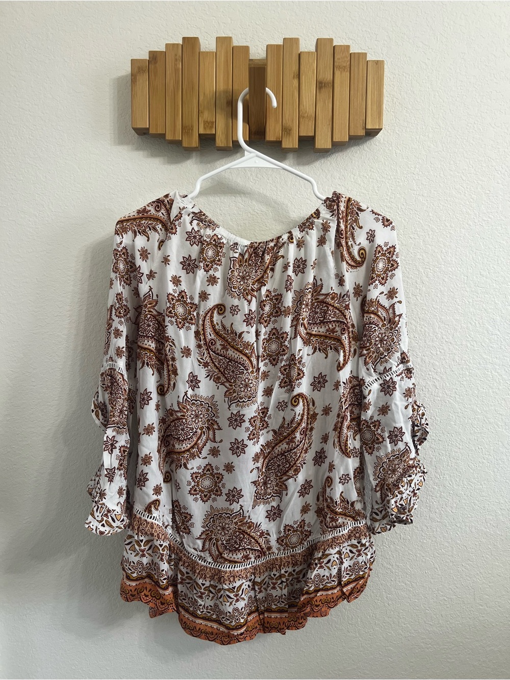 Fever Boho Half Sleeve Blouse - Picture 2 of 4